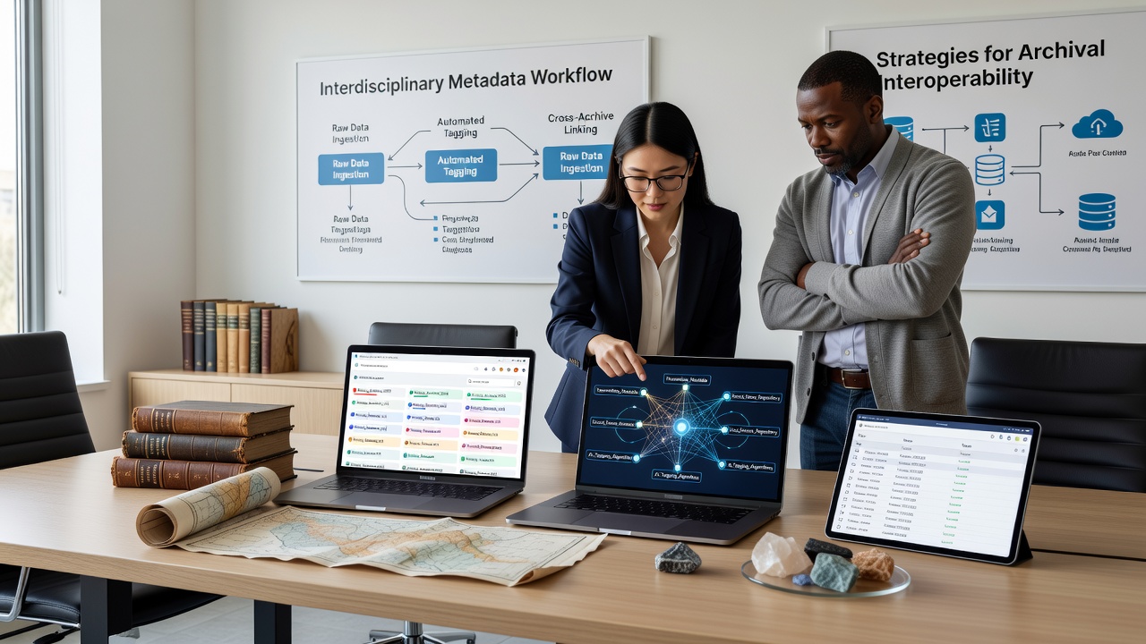 Exploring Metadata Tagging Strategies for Interdisciplinary Research Archives