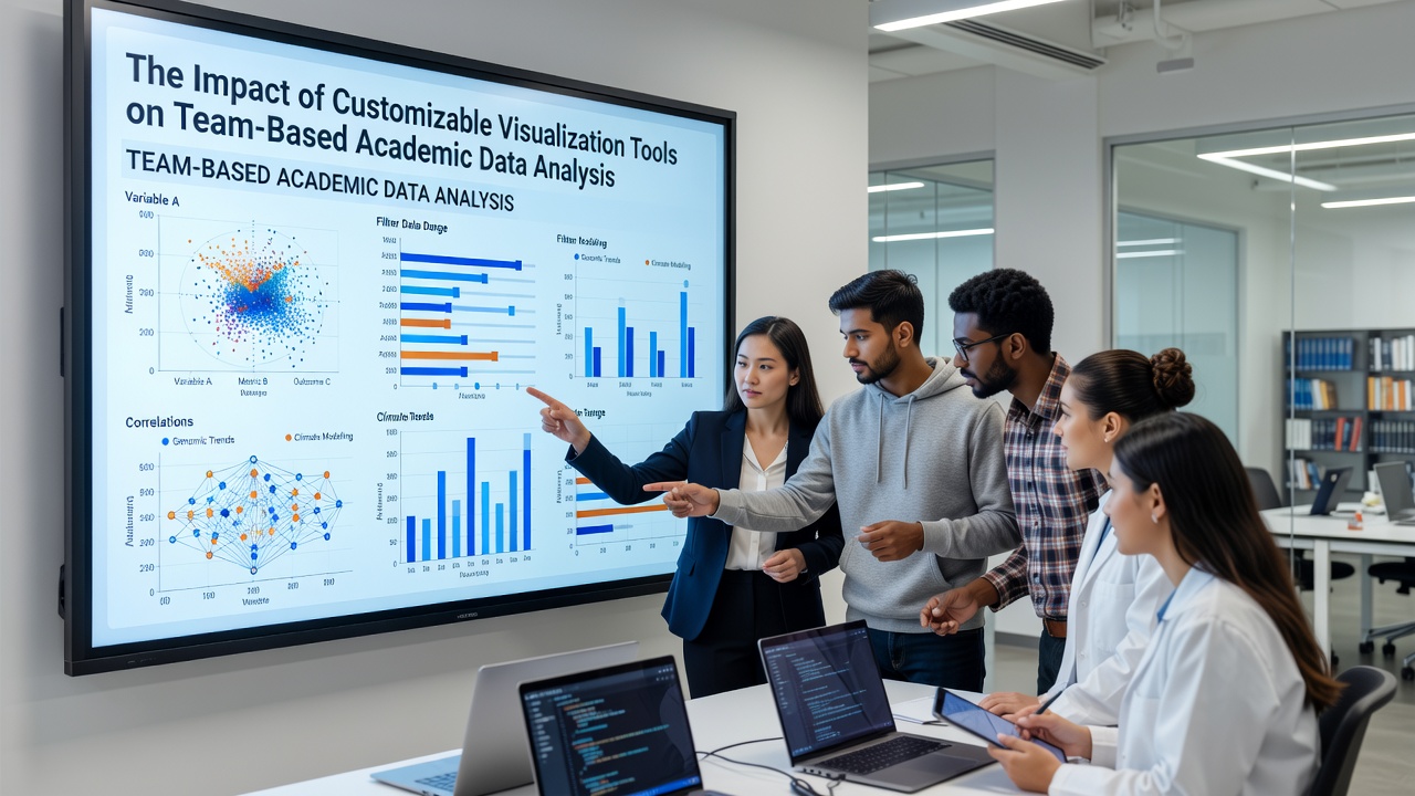 The Impact of Customizable Visualization Tools on Team-Based Academic Data Analysis